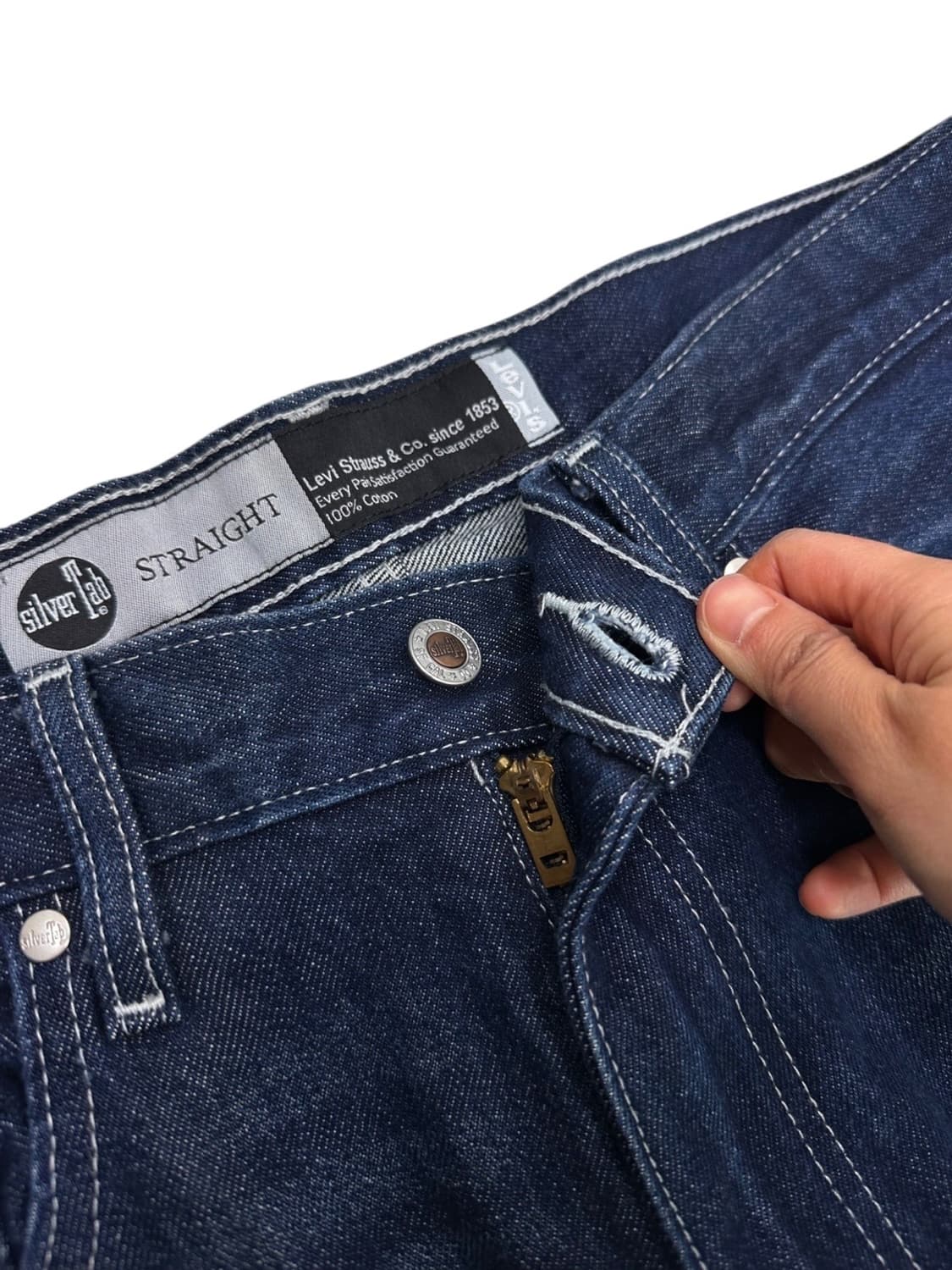 리바이스 실버탭 스트레이트핏 데님팬츠 청바지 (32)  상품이미지4