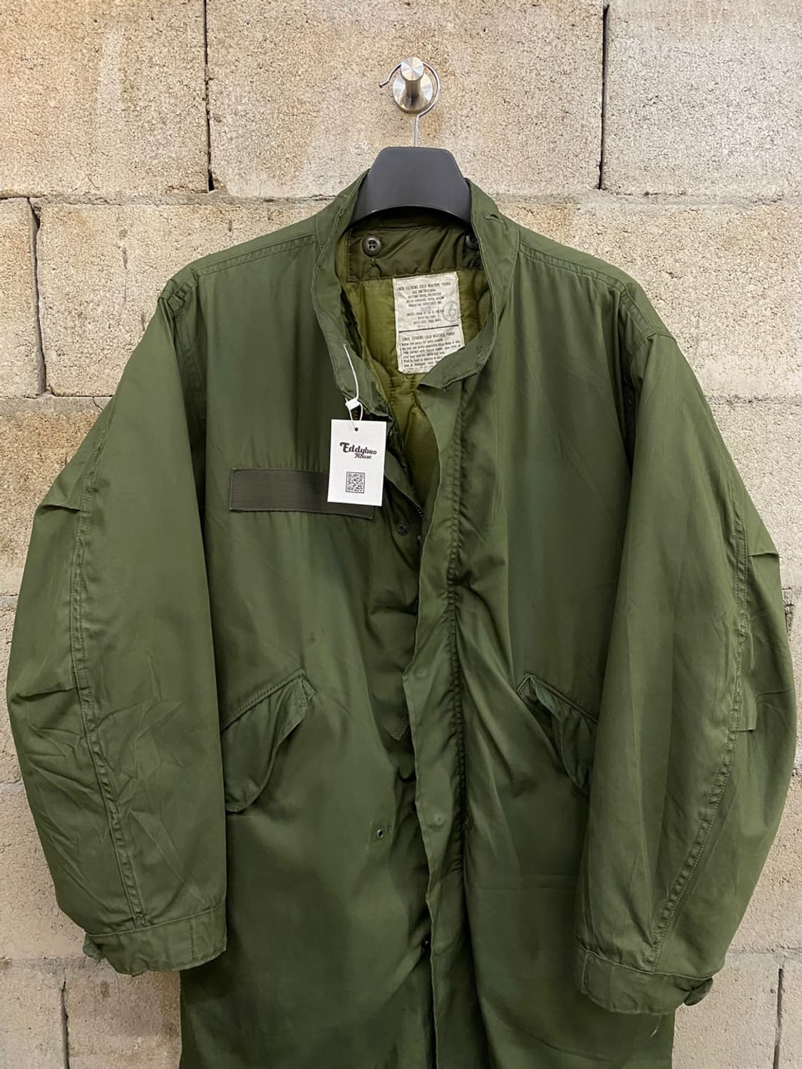 [M] 80s U.S. Army OG M-65 Fishtail Parka 상품이미지3