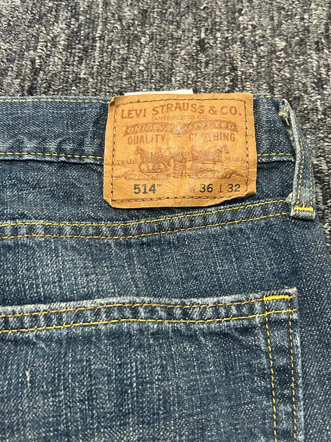 리바이스 514 플레어핏 데님 팬츠  상품이미지4