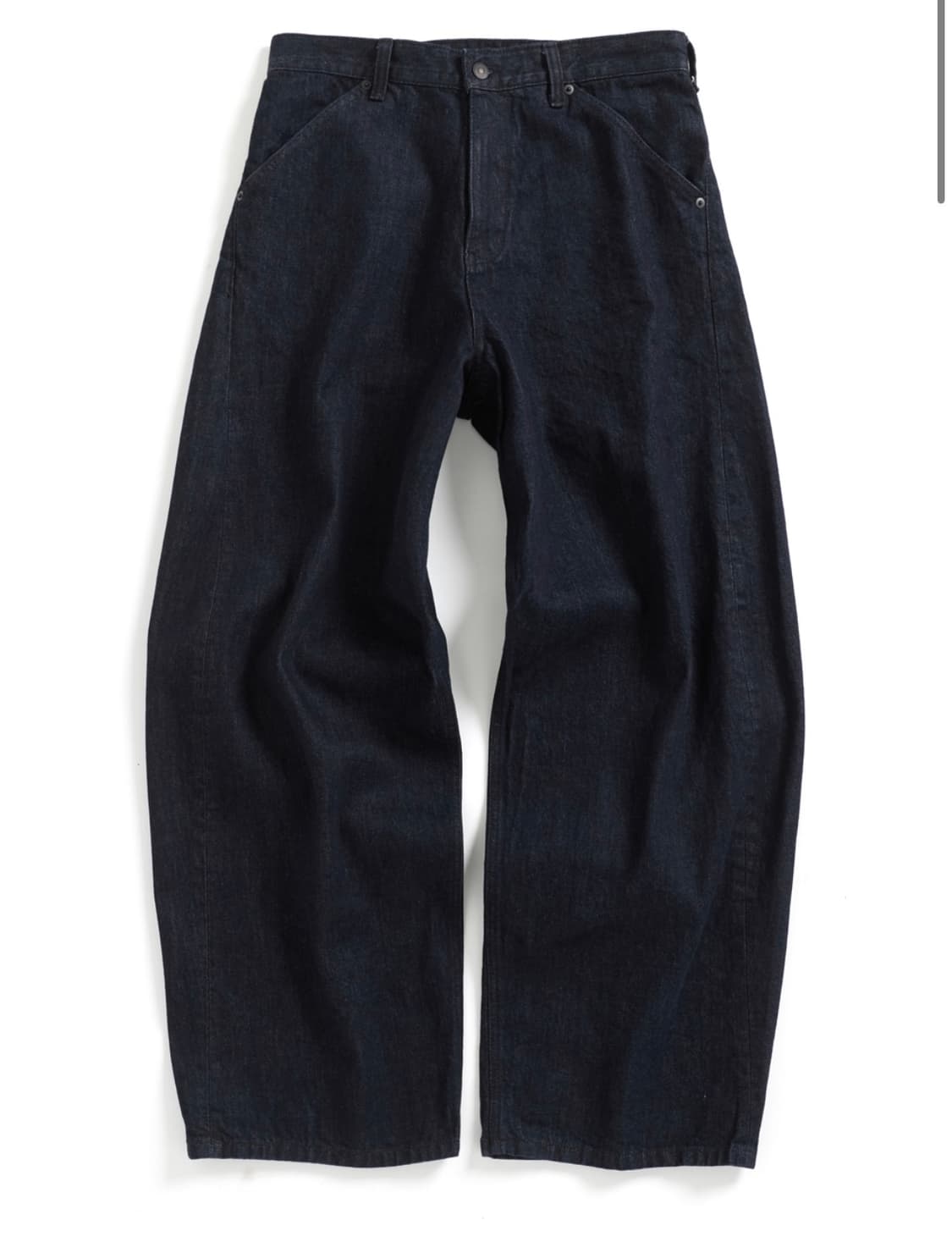 해칭룸 와이드 커브진 인디고 2사이즈 상품이미지3