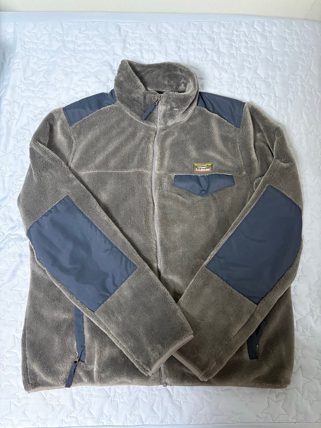 LLBean 엘엘빈 플리스 자켓 그레이 L 상품이미지1