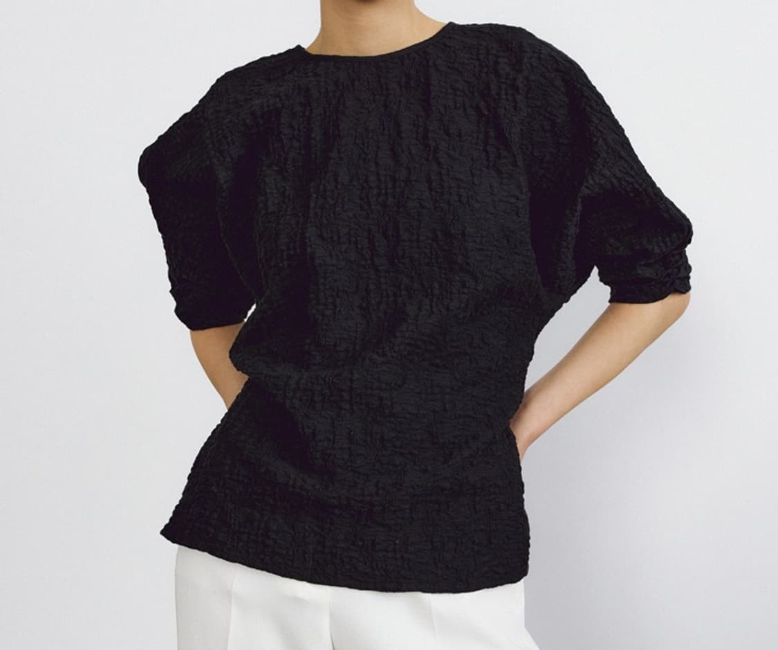 바니스뉴욕 반팔 블라우스 L  상품이미지4