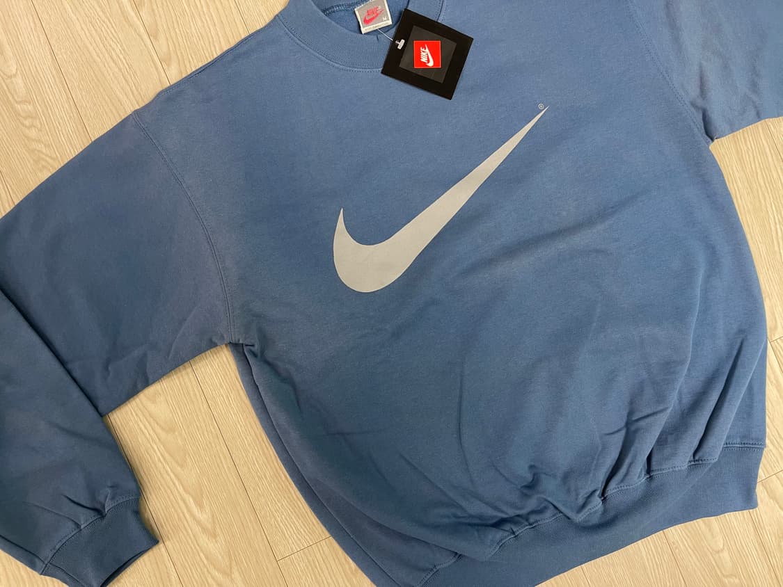 나이키 90s 올드 스웻셔츠 맨투맨 블루 NIKE OLD 1990 5번 상품이미지2