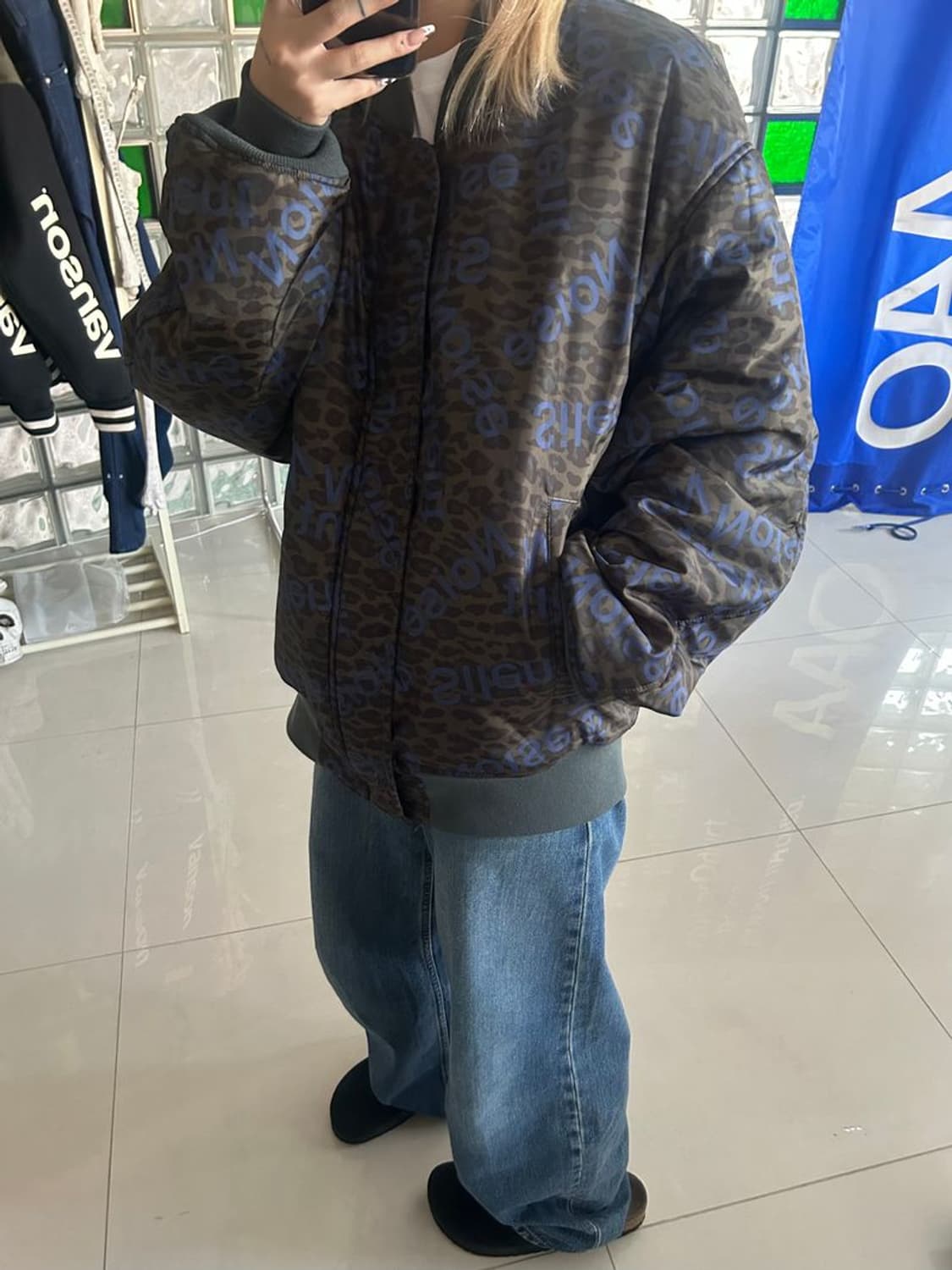 REVERSIBLE BLOUSON 리버시블 블루종 상품이미지3