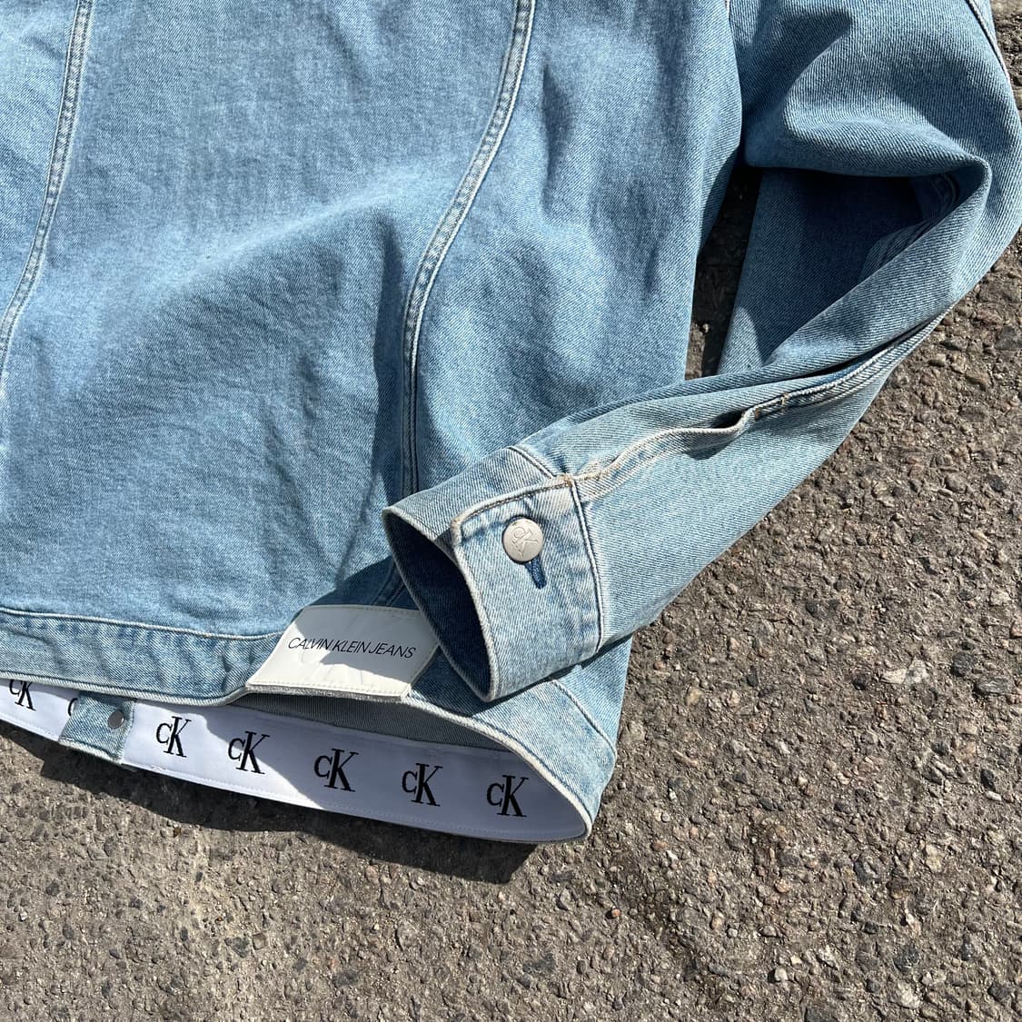 캘빈클라인 데님 트러커 자켓 상품이미지8