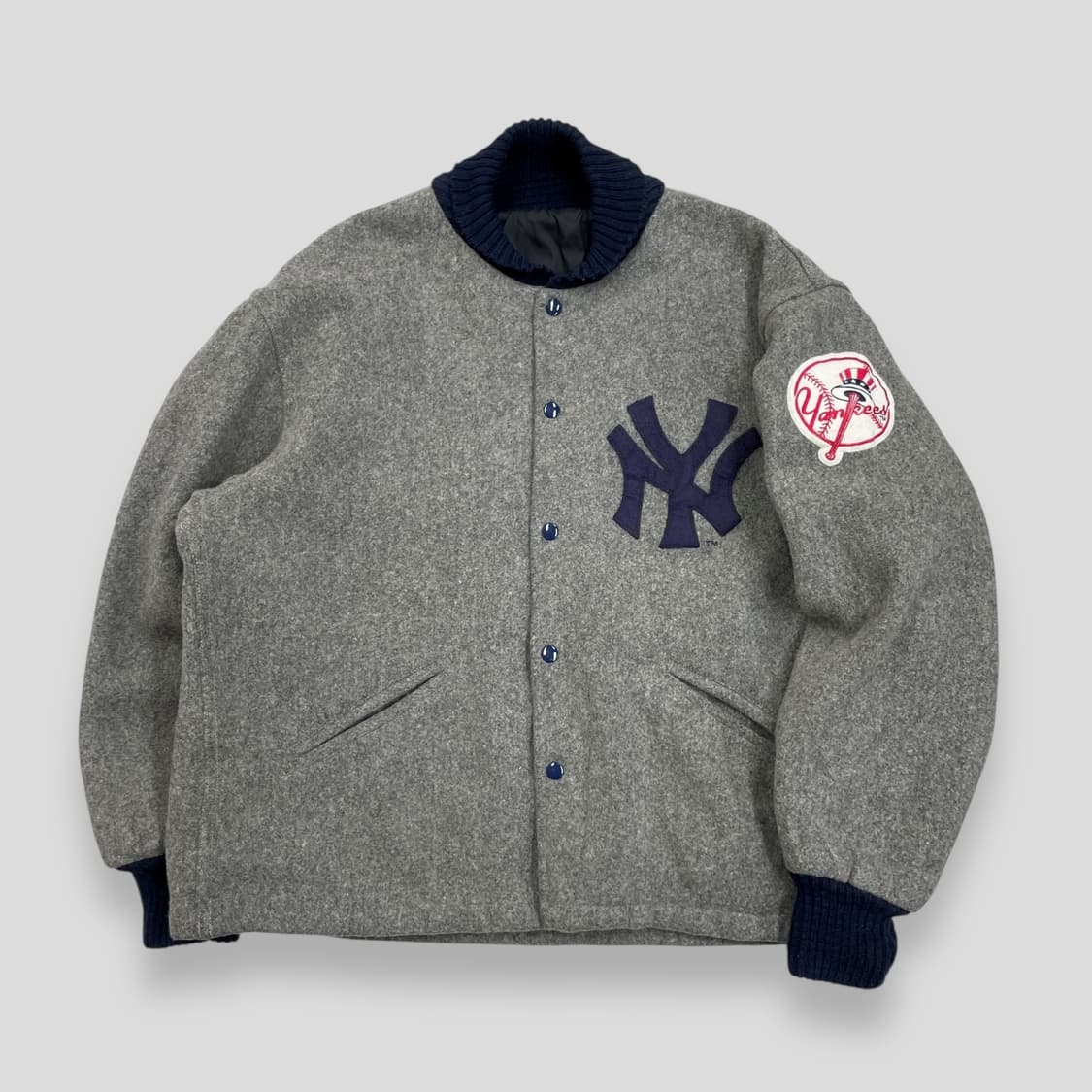 MLB 뉴욕 양키스 울 바시티 자켓 상품이미지4