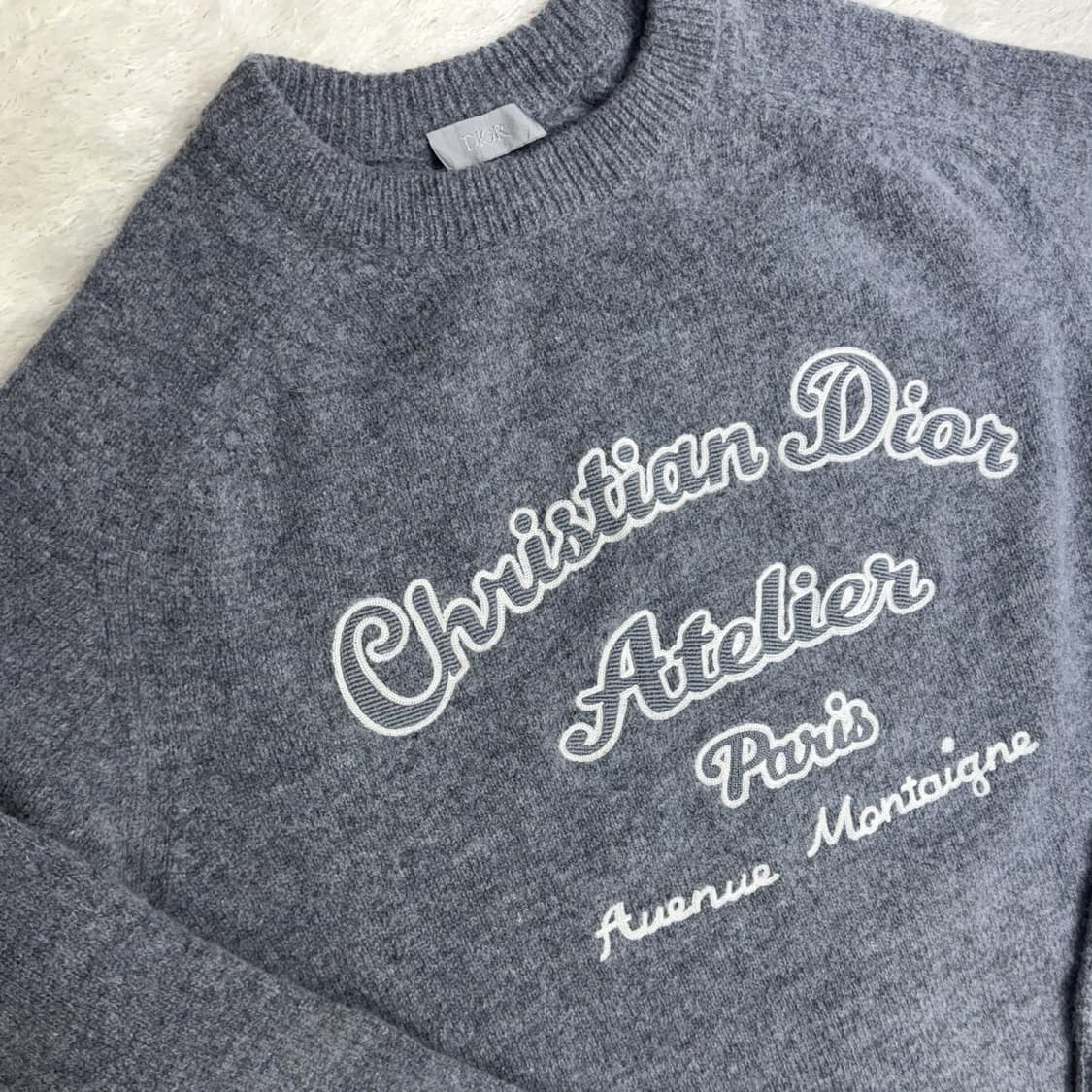 디올 아뜰리에 스웨터 그레이울저지 영구제  상품이미지2
