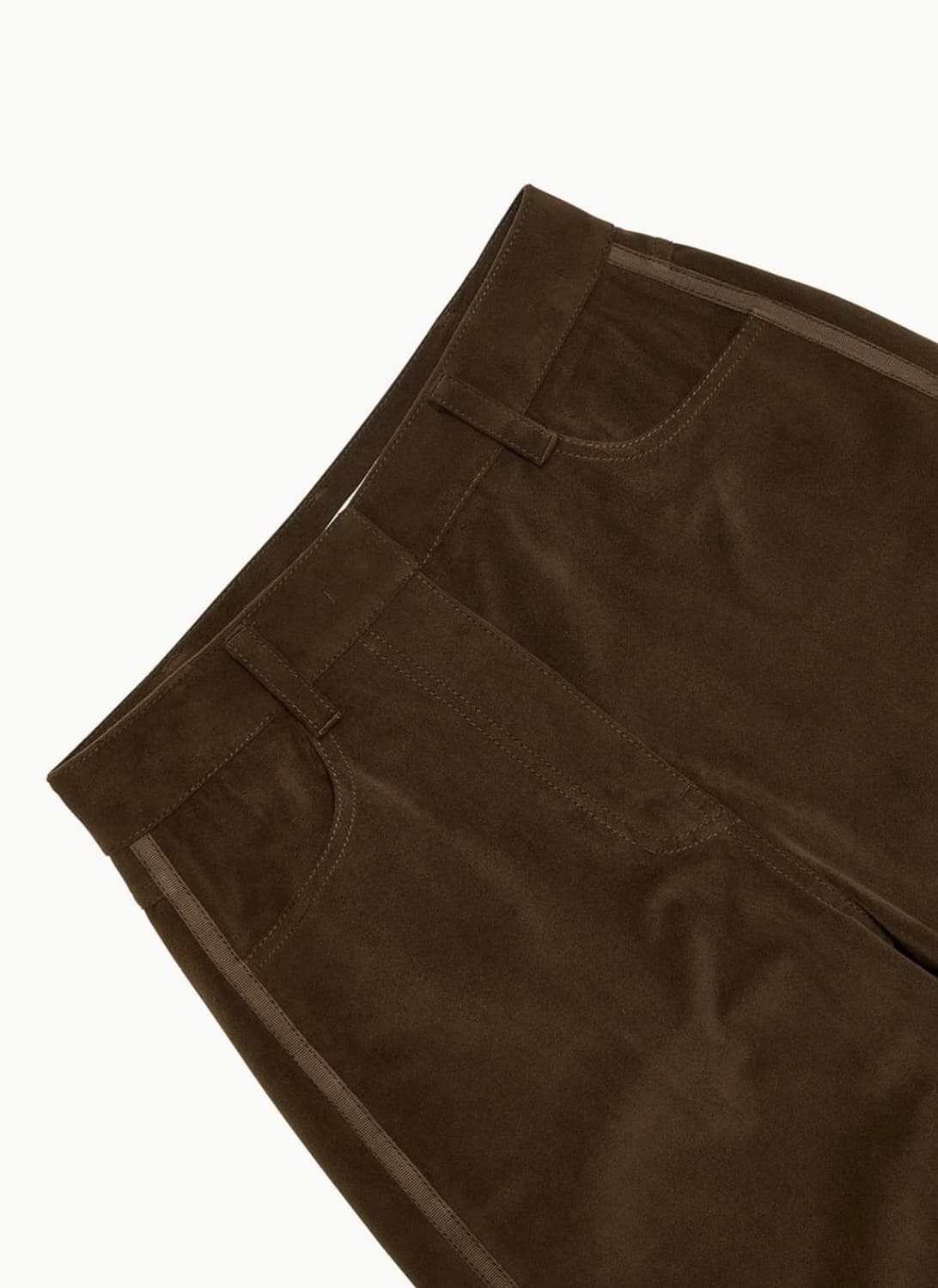 아모멘토 벨벳 스트레이트 팬츠 상품이미지2