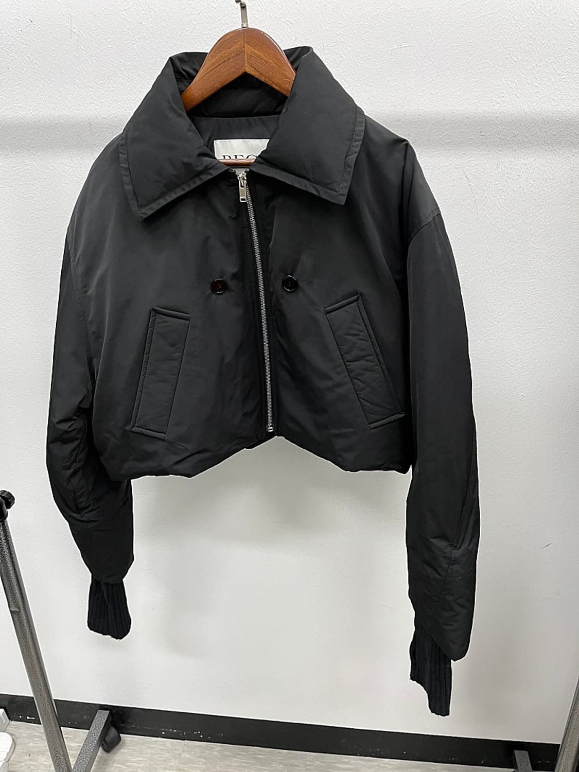 여) 렉토 카라 숏다운패딩  상품이미지1