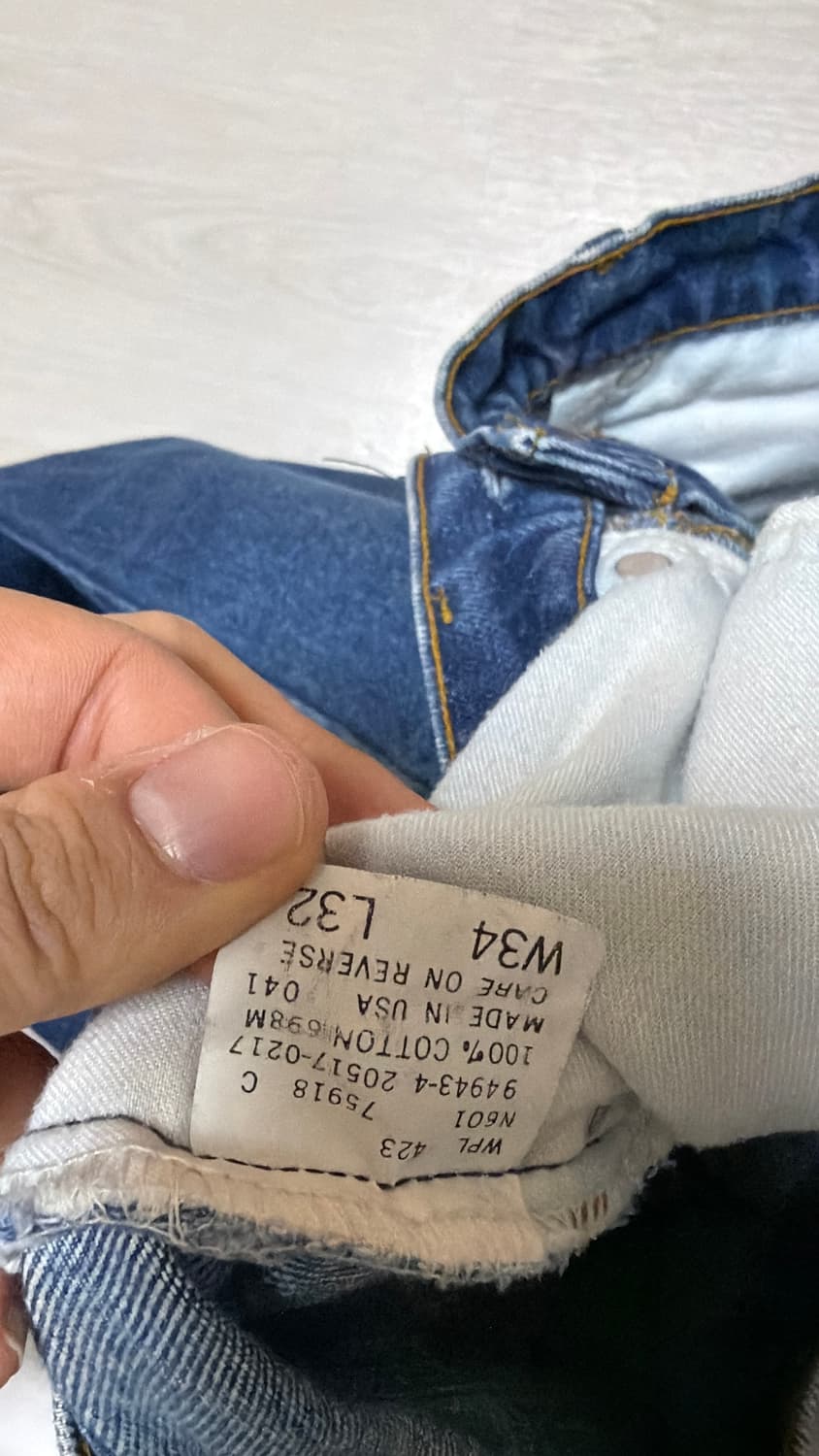 Levis 오렌지탭 빈티지 34 상품이미지5