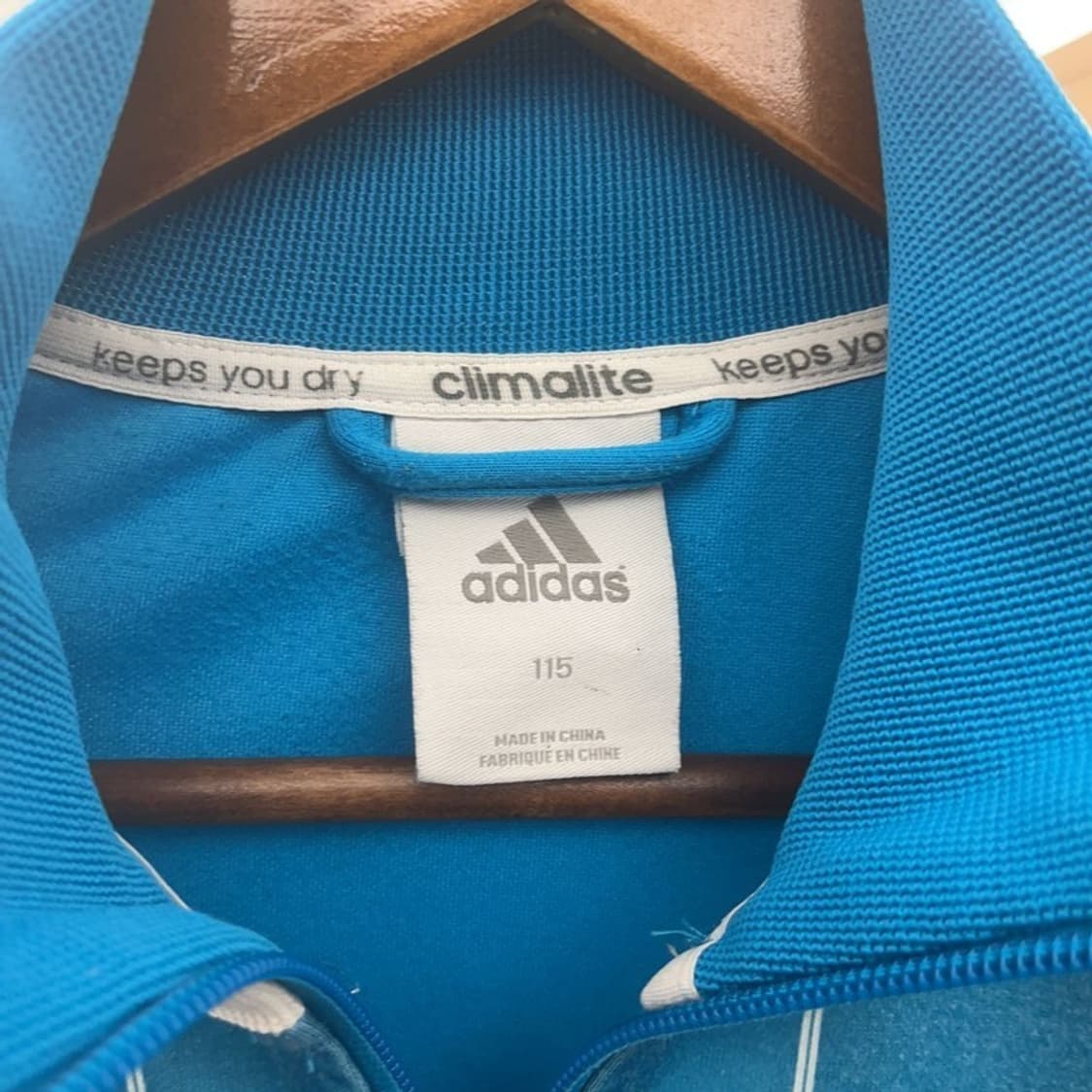 아디다스 레알마드리드 블루 화이트 빅 트랙탑 져지 115 C06437 상품이미지5