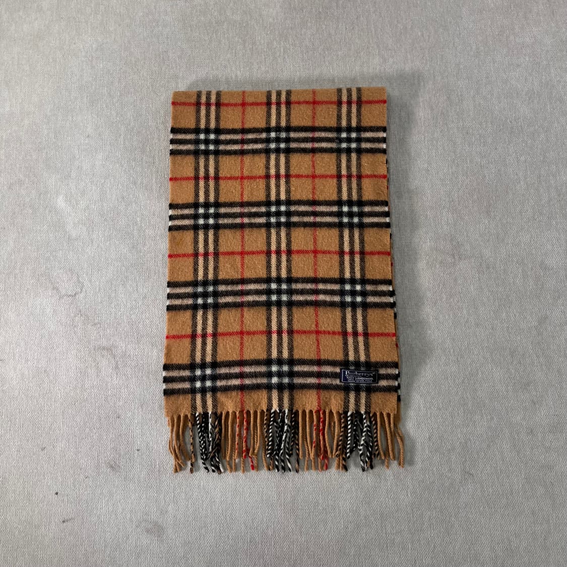 버버리 노바체크 램스울 베이지 머플러 상품이미지2