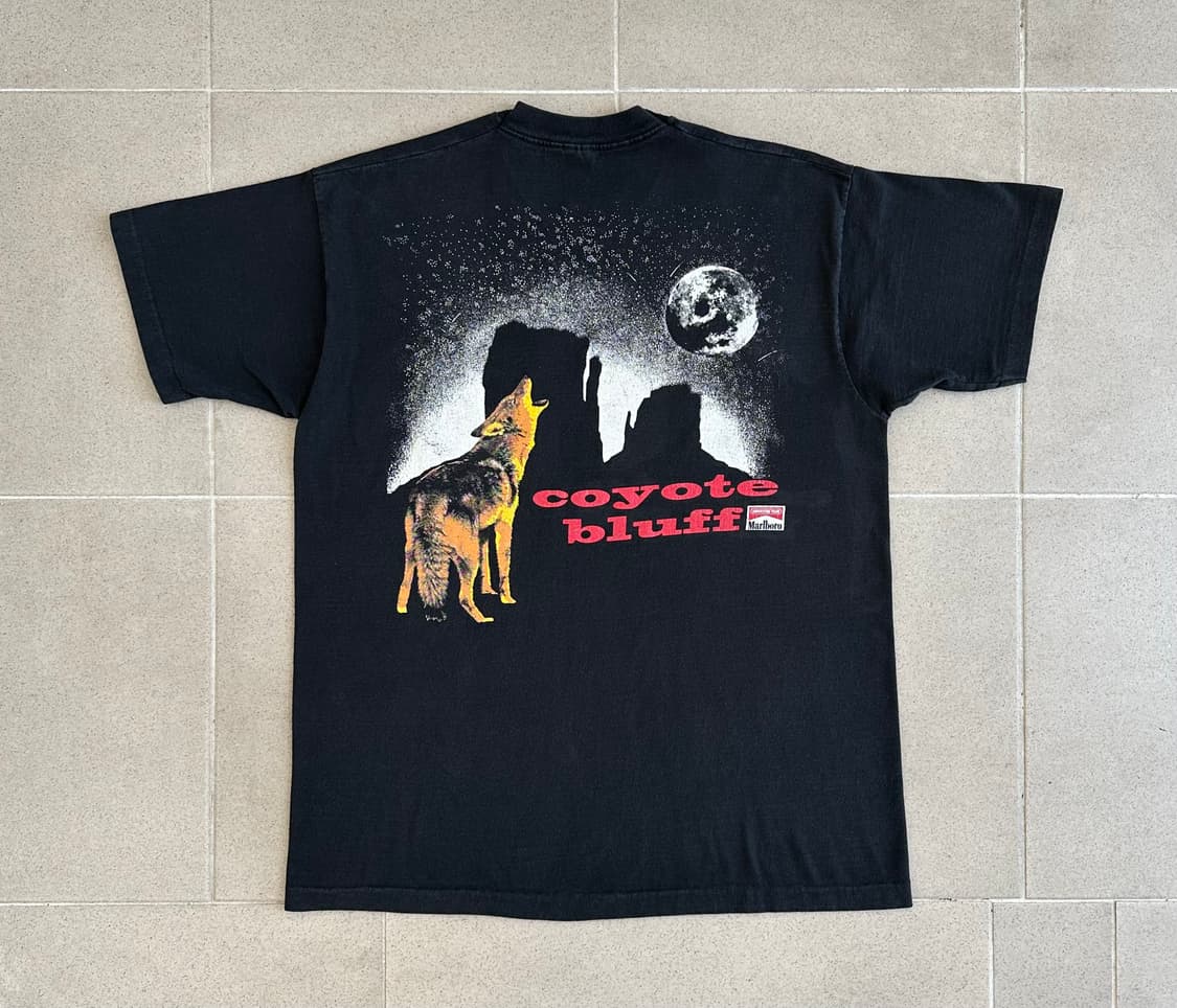 90s 빈티지 말보로 코요테 티셔츠 XL 상품이미지1