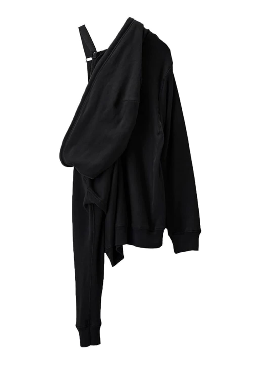 솔로이스트 23aw 드랍 숄더 후드 상품이미지4