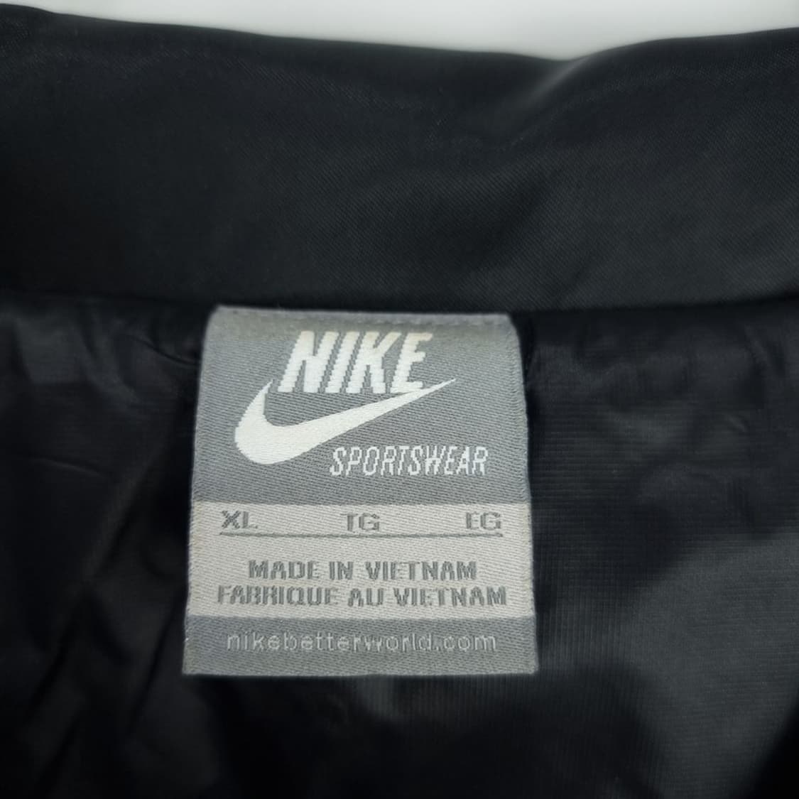 [NIKE] 나이키 사틴 블루종 자켓 블랙 M16701 상품이미지7