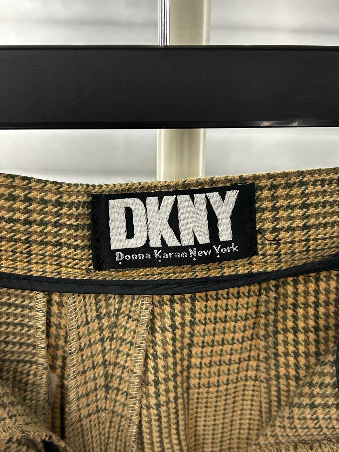 DKNY 모직 체크 반바지 숏팬츠 상품이미지6