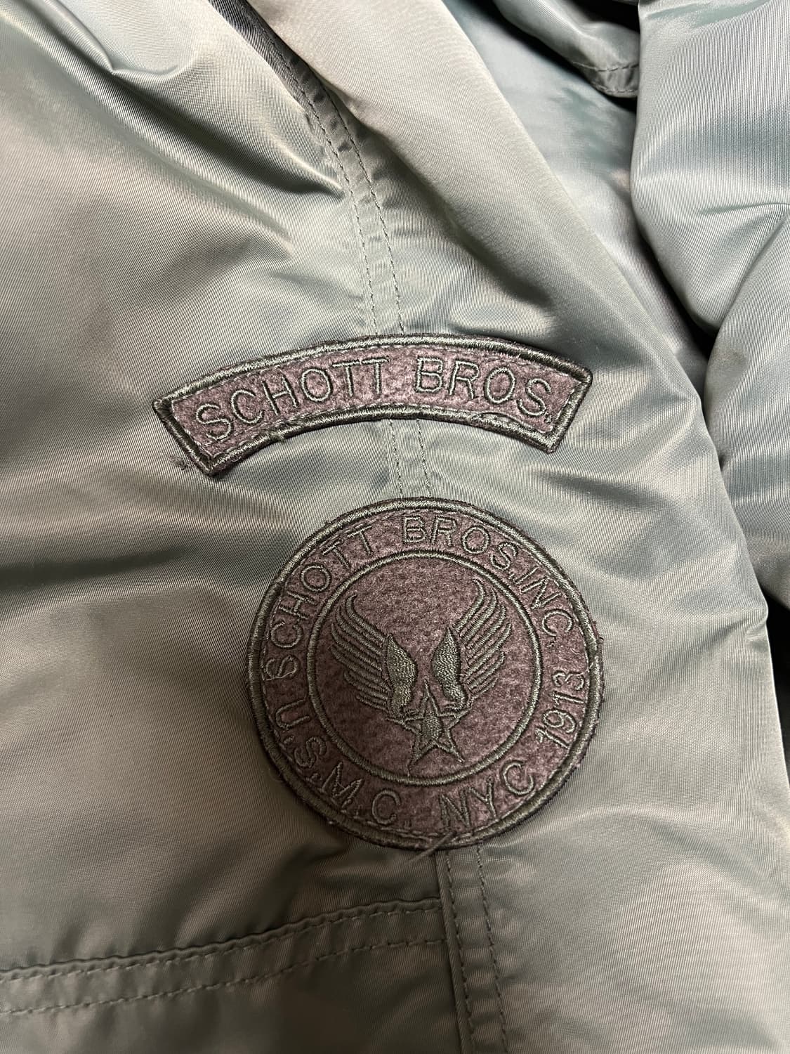 [XL] Schott N-3B 나일론 파카 상품이미지4