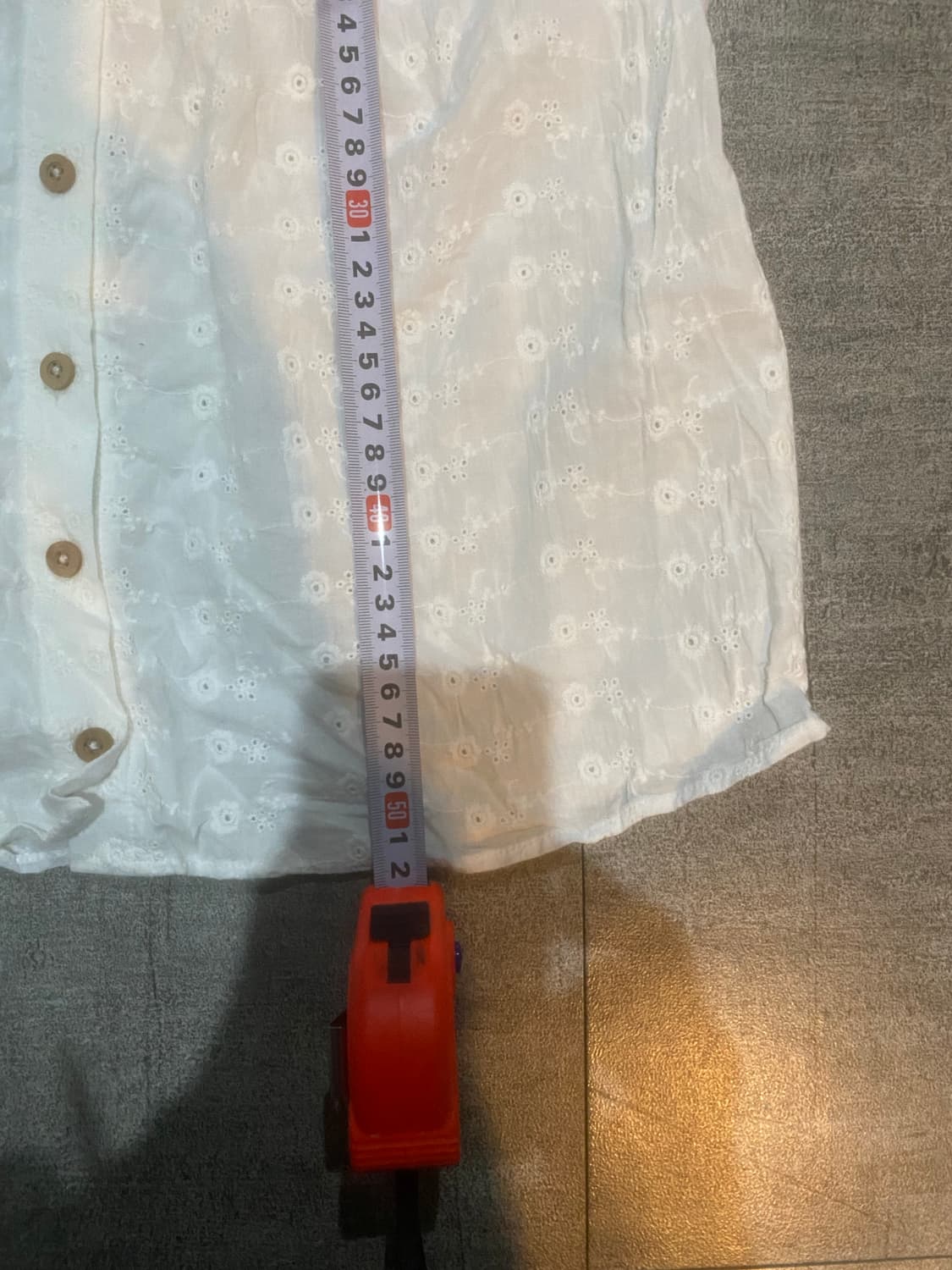 Noceclaup 하구미모리걸 달천깔페어리 플라워 스퀘어 반팔블라우스 상품이미지3