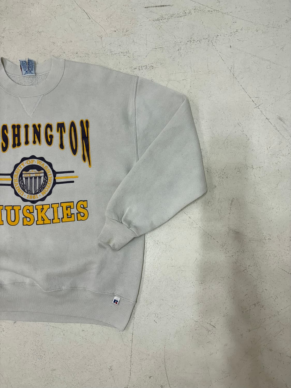 90's vtg Russell USA Sweatshirt. 상품이미지3