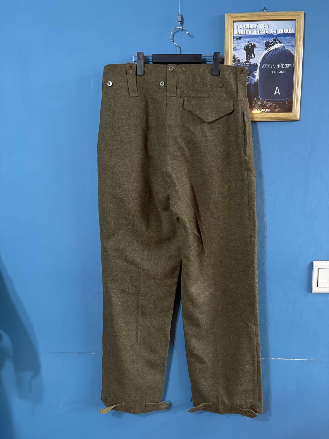 50’s Canadian Army Battle Dress Pant. 상품이미지10