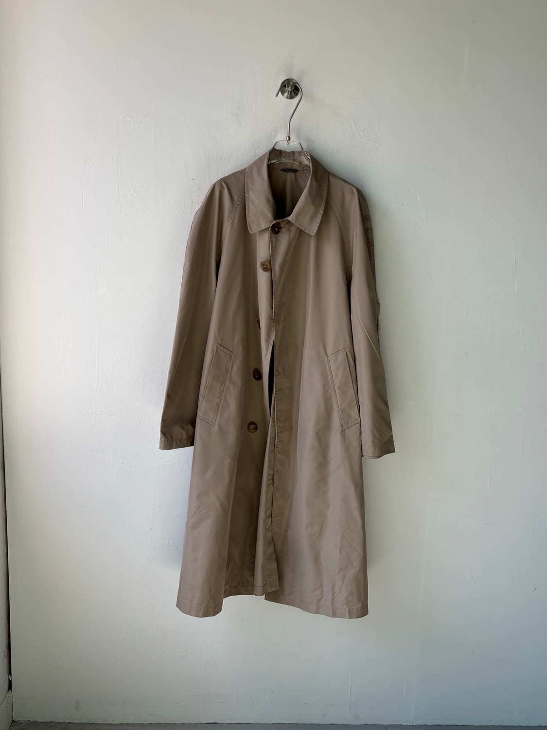 마르코 벤투리 하이넥 트렌치 코트 상품이미지6