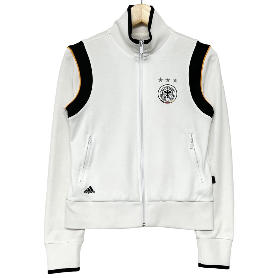 아디다스 우먼스 독일 트랙탑 져지 화이트 상품이미지2