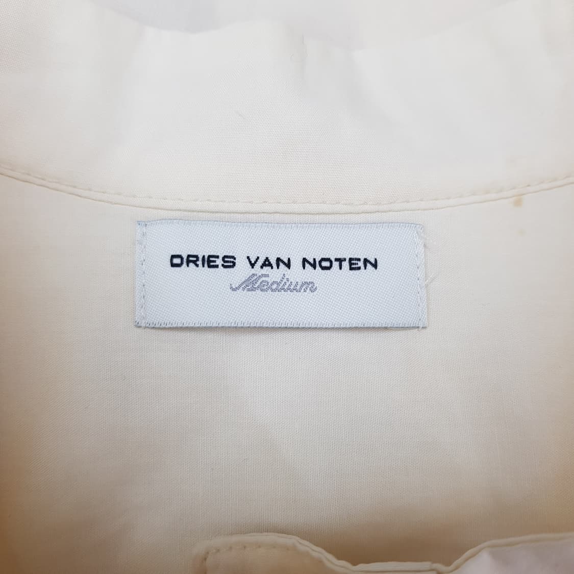 드리스반노튼 퍼프 슬리브 코튼 블라우스  34사이즈 상품이미지5