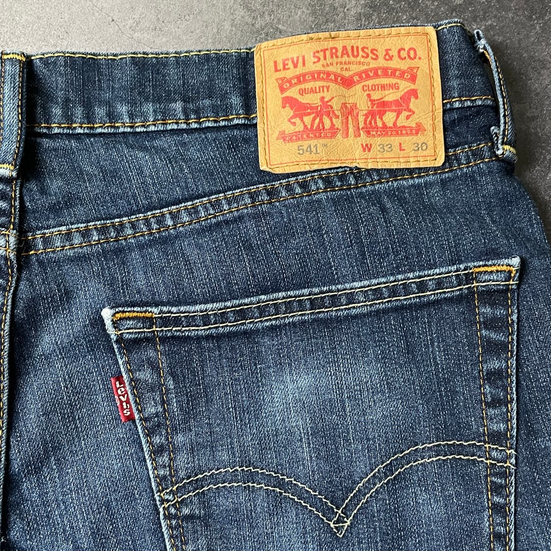 LEVI'S 리바이스541 애슬레틱 테이퍼드핏 데님 코튼팬츠 A00701 상품이미지8