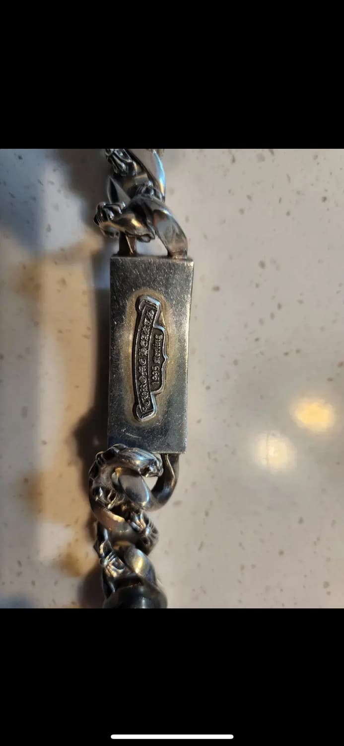 크롬하츠 대거 ID 팬시 클립 팔찌 상품이미지6