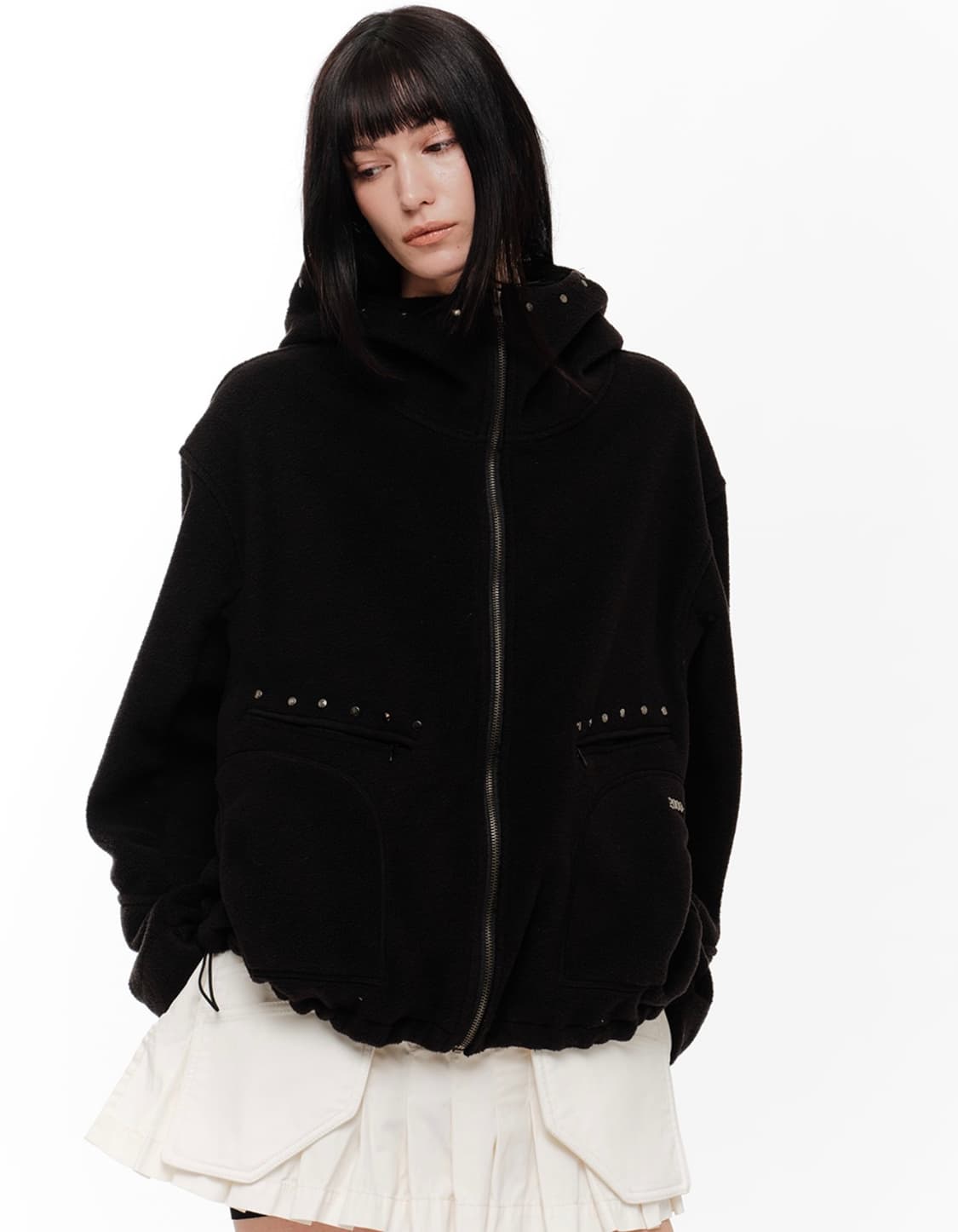 구해요 2000아카이브스 TEDDY STUD FLEECE JACKET 상품이미지1