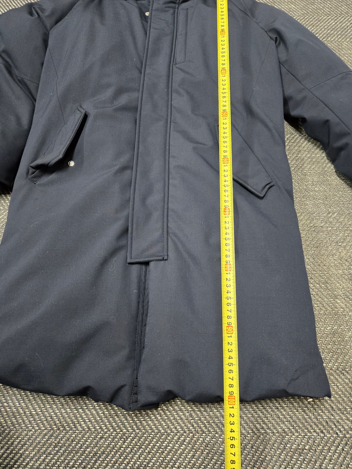 한섬 시스템 옴므 구스다운패딩 롱패딩 상품이미지9