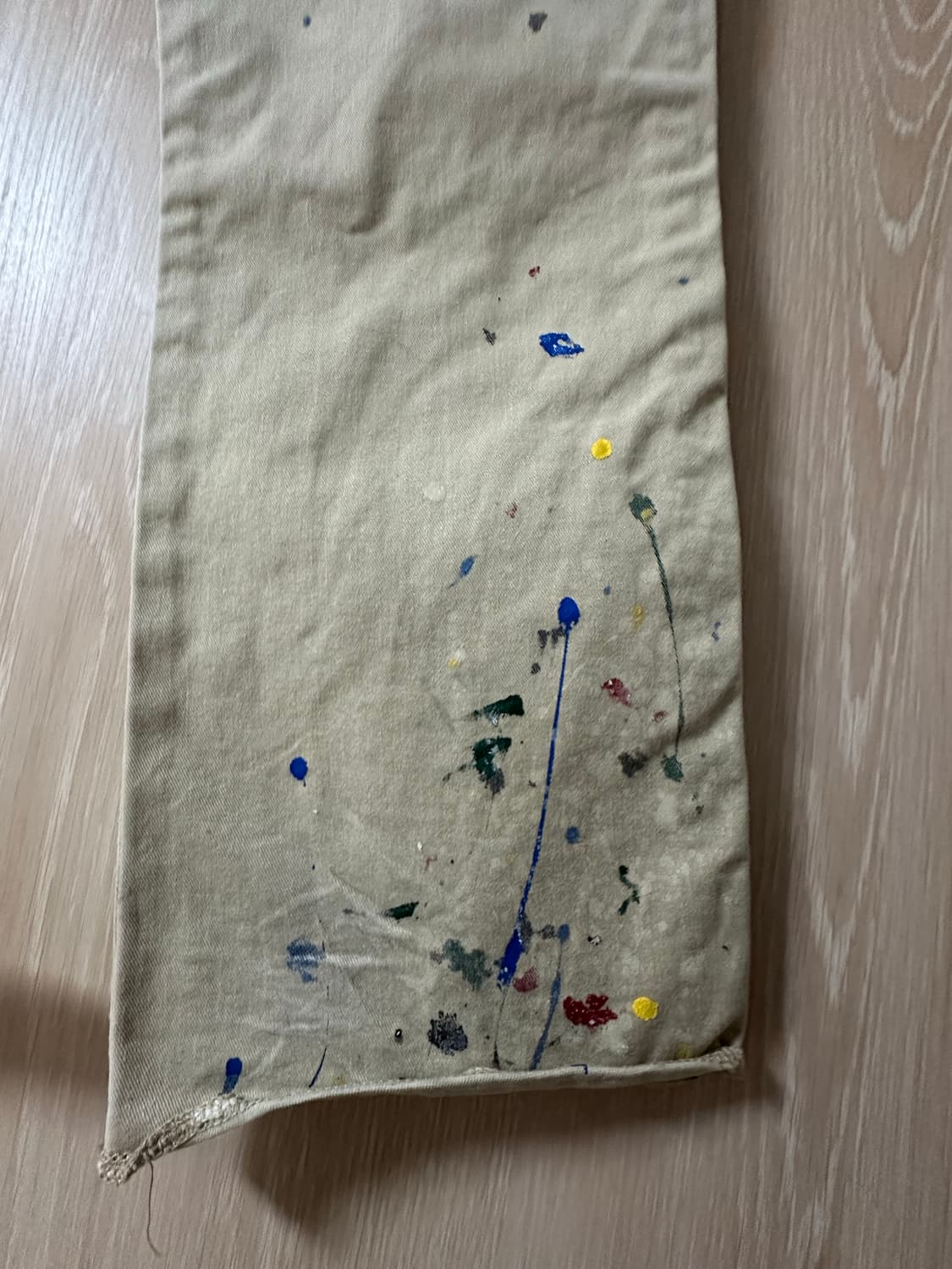 [4] 넘버나인 08AW 페인트 치노 팬츠 상품이미지3