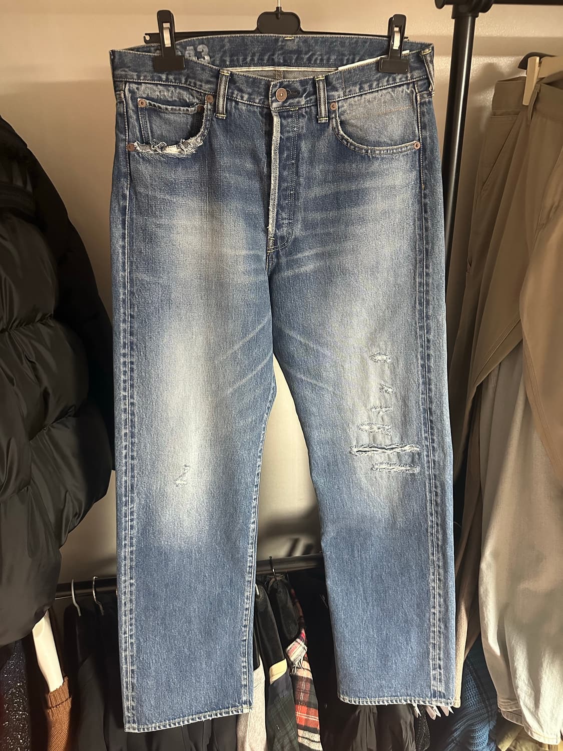 [32x32] 25SS Visvim 01 Wide Damaged 43 상품이미지1