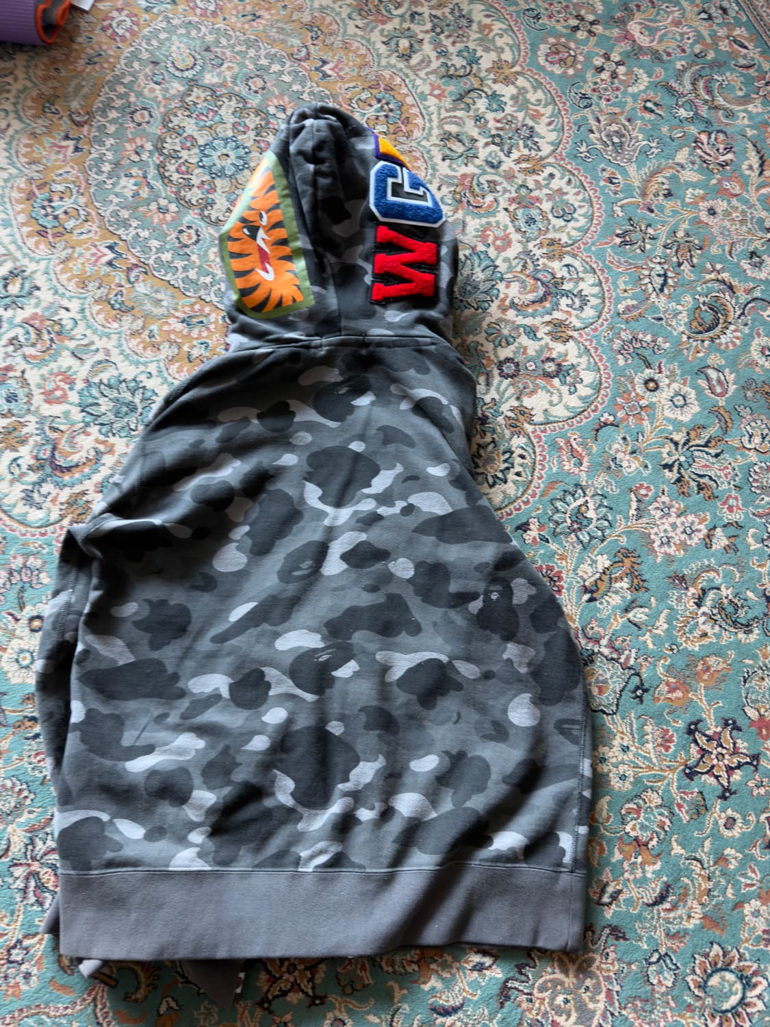 베이프 카모 더블 후드 상품이미지10