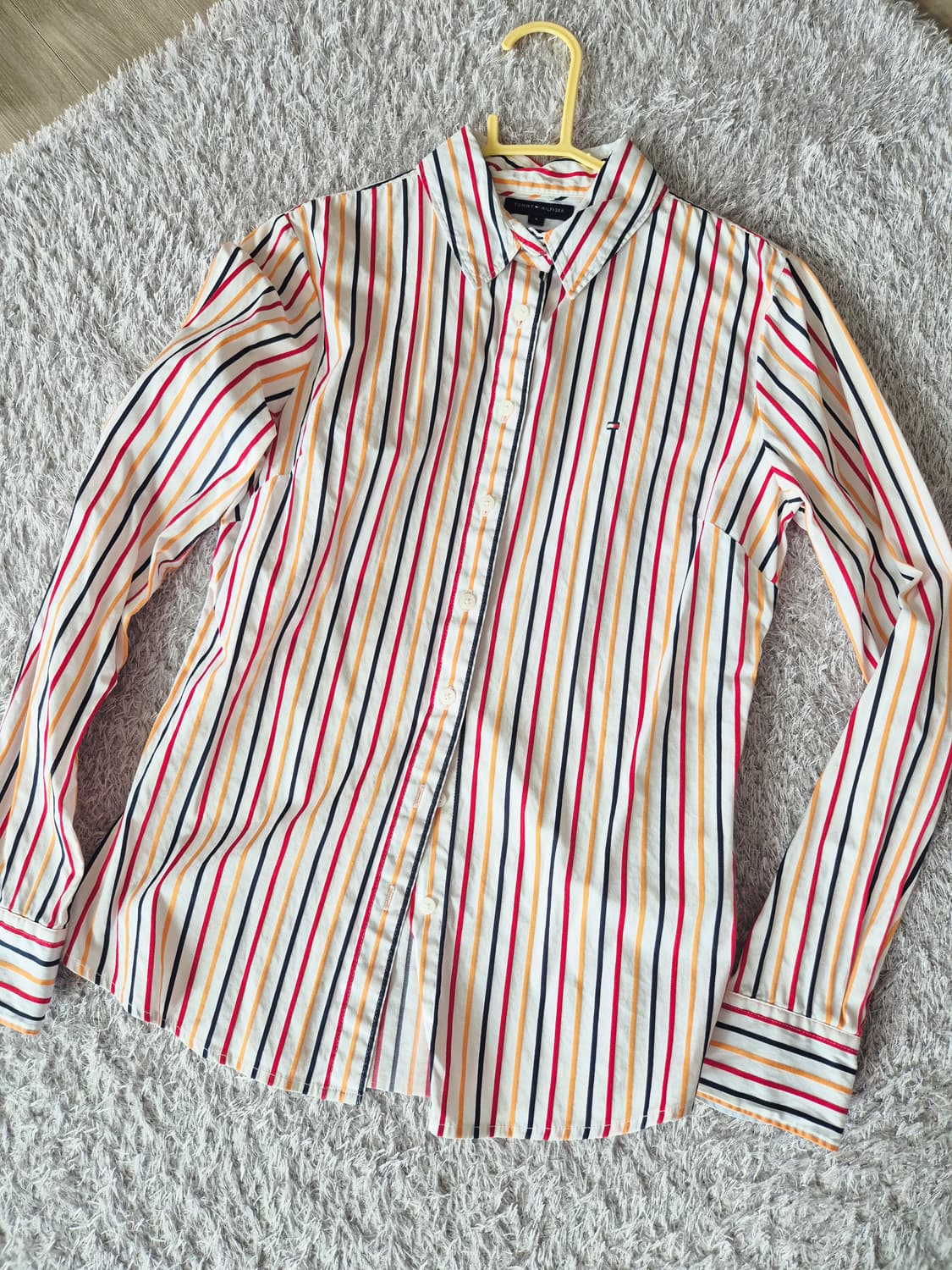 타미힐피거 스트라이프 패턴 셔츠 상품이미지1