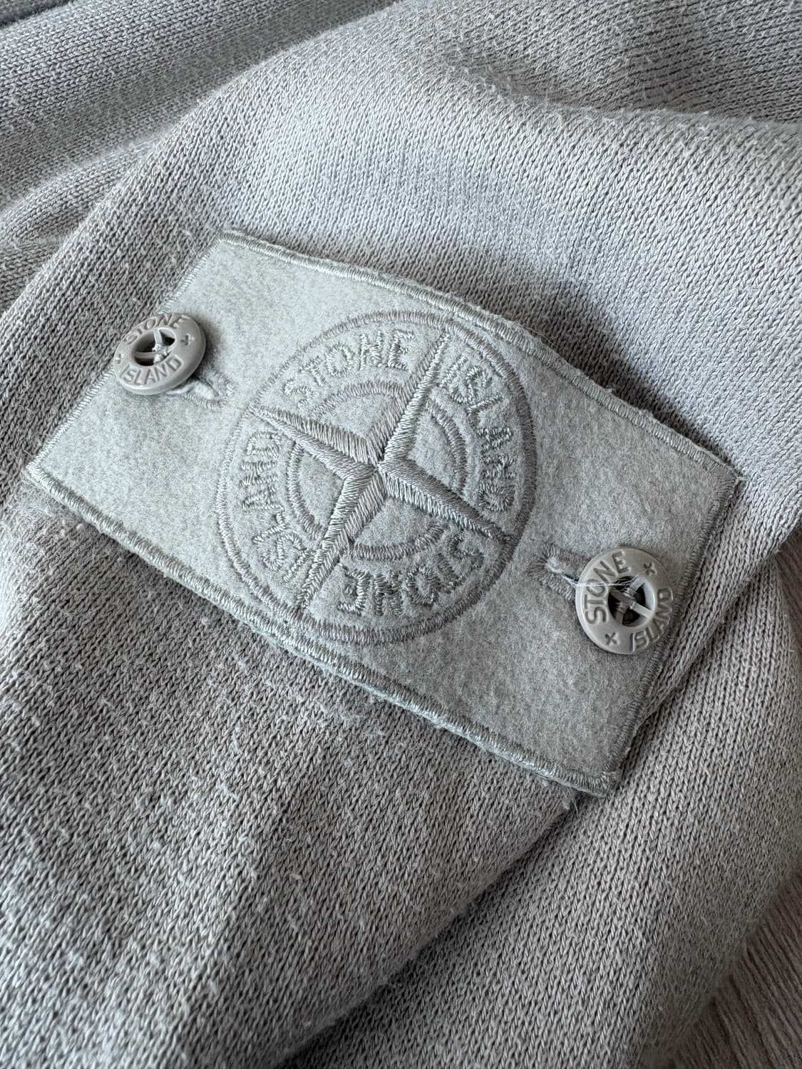 [L] 스톤아일랜드 고스트피스 니트 베이지 상품이미지3