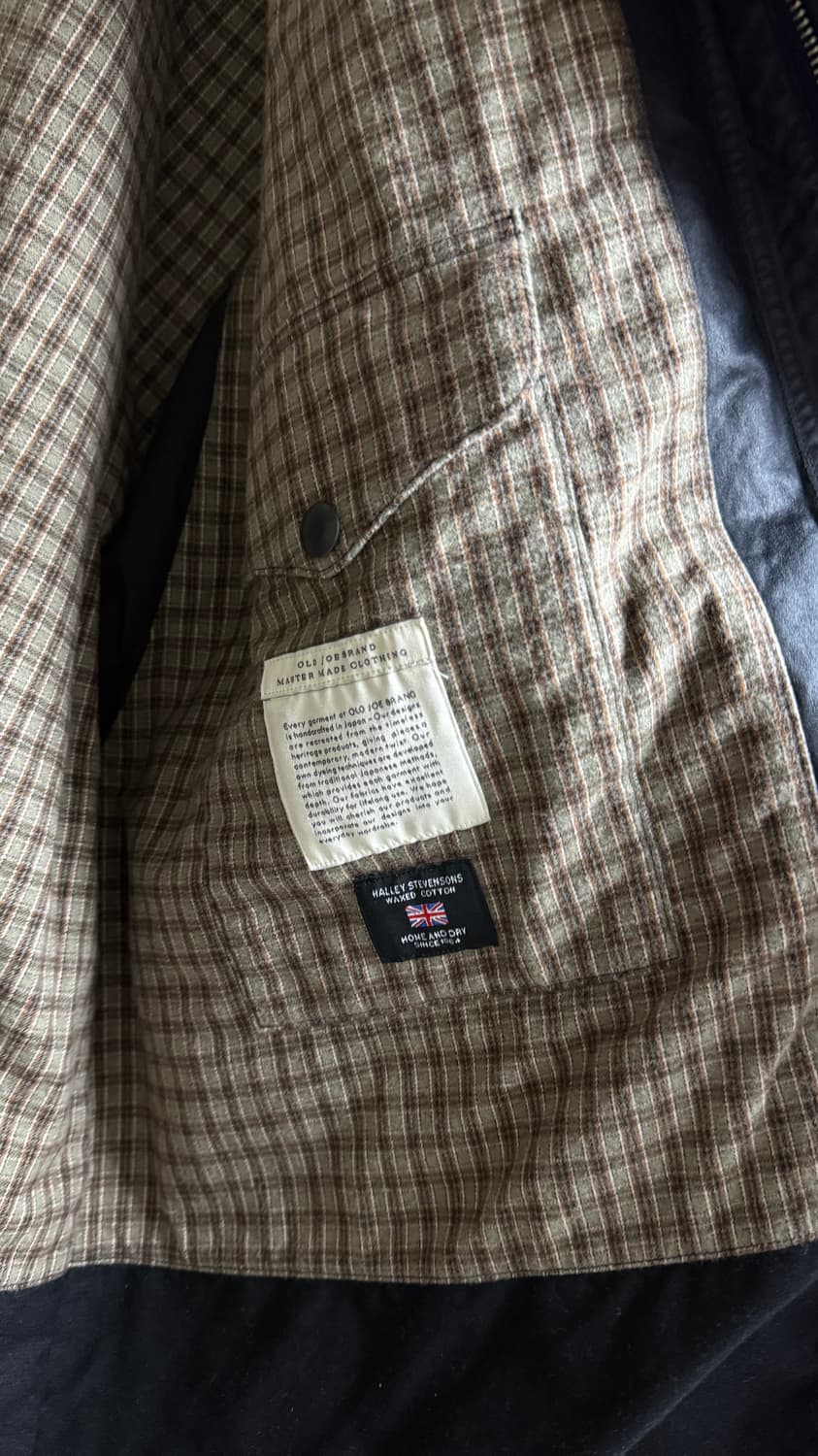 (42)올드조 파티나 왁스드 자켓 상품이미지4