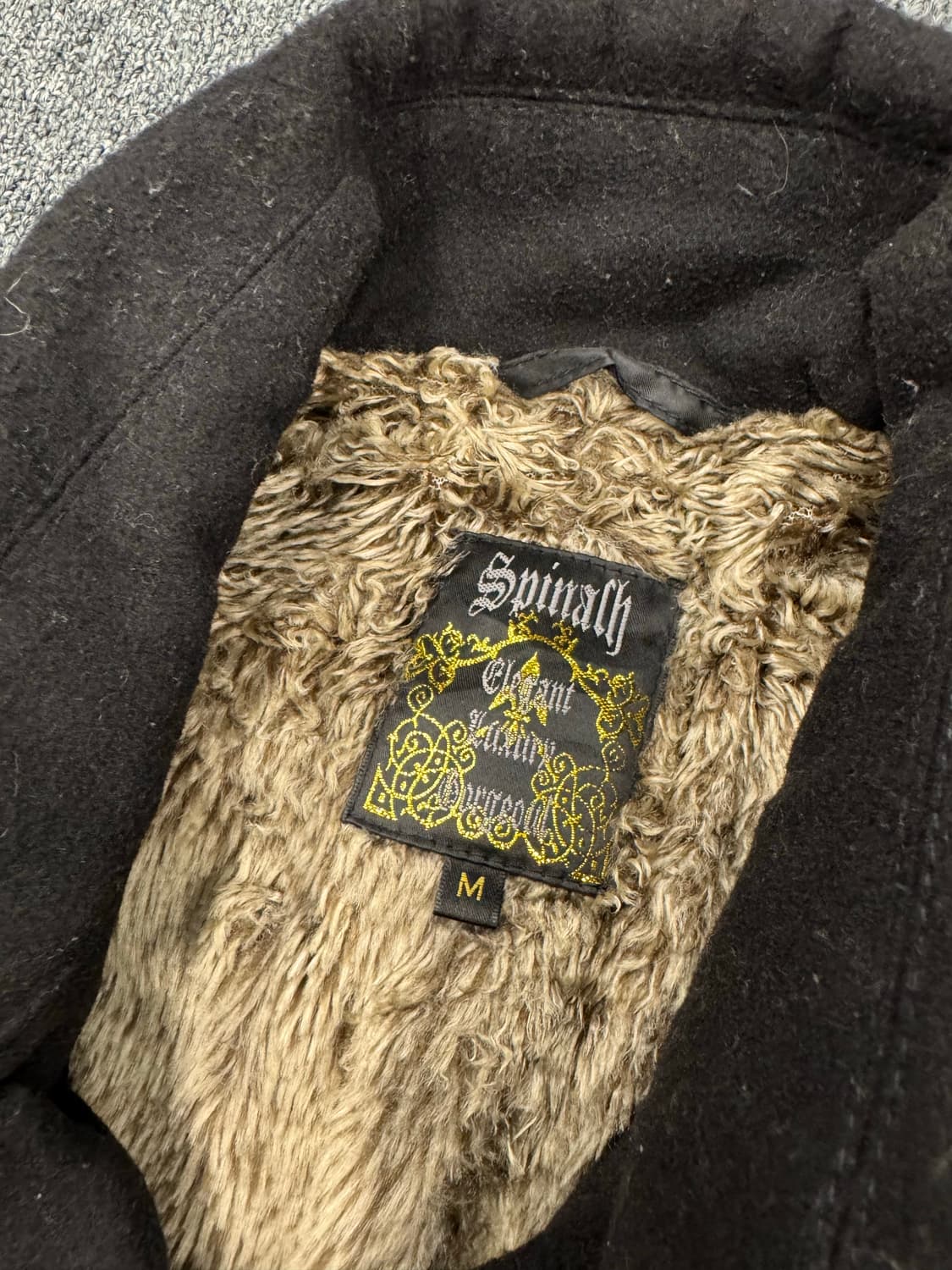 japanese vintage 더블 브레스티드 숏코트 상품이미지3