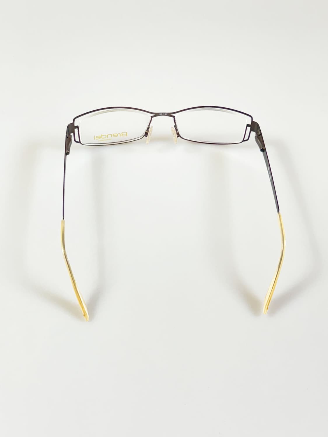 90s BRENDEL 슬림 스퀘어 긱시크 빈티지 안경 상품이미지5