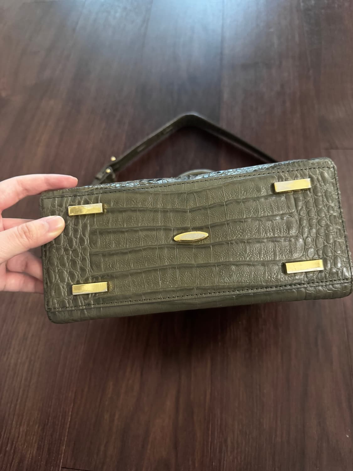 잘모이 리얼 악어백 상품이미지4