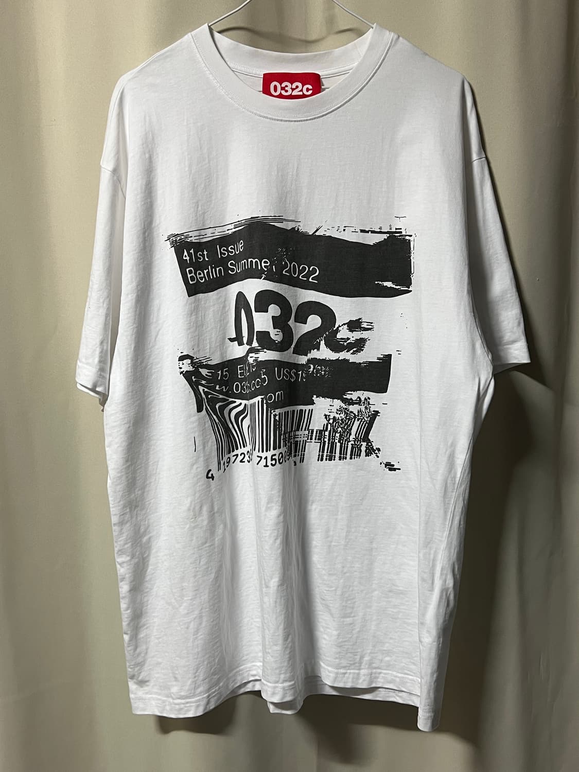 032c 바코드 티셔츠 L 상품이미지2