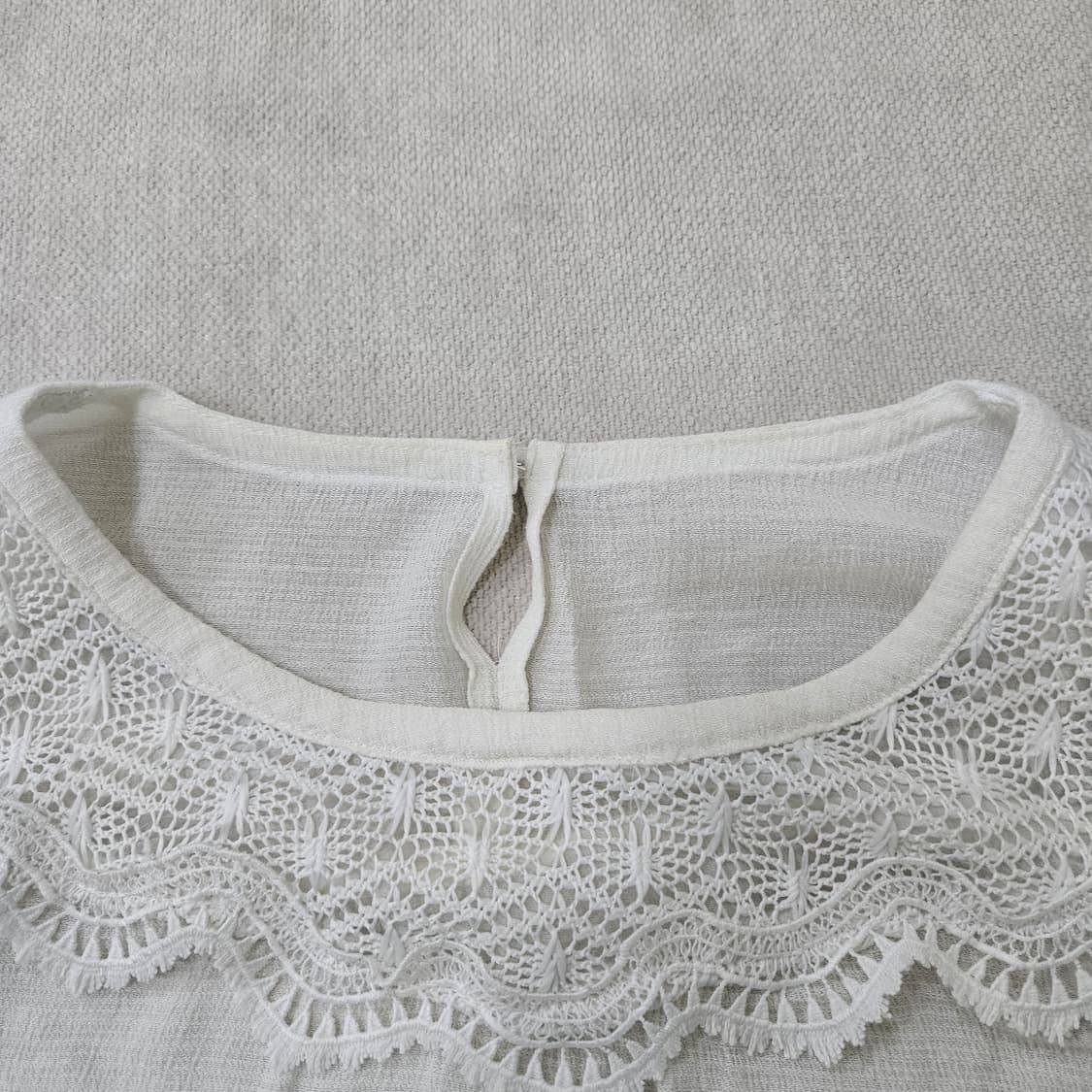 01 올리브데올리브 레이스 블라우스 0402Y 상품이미지3