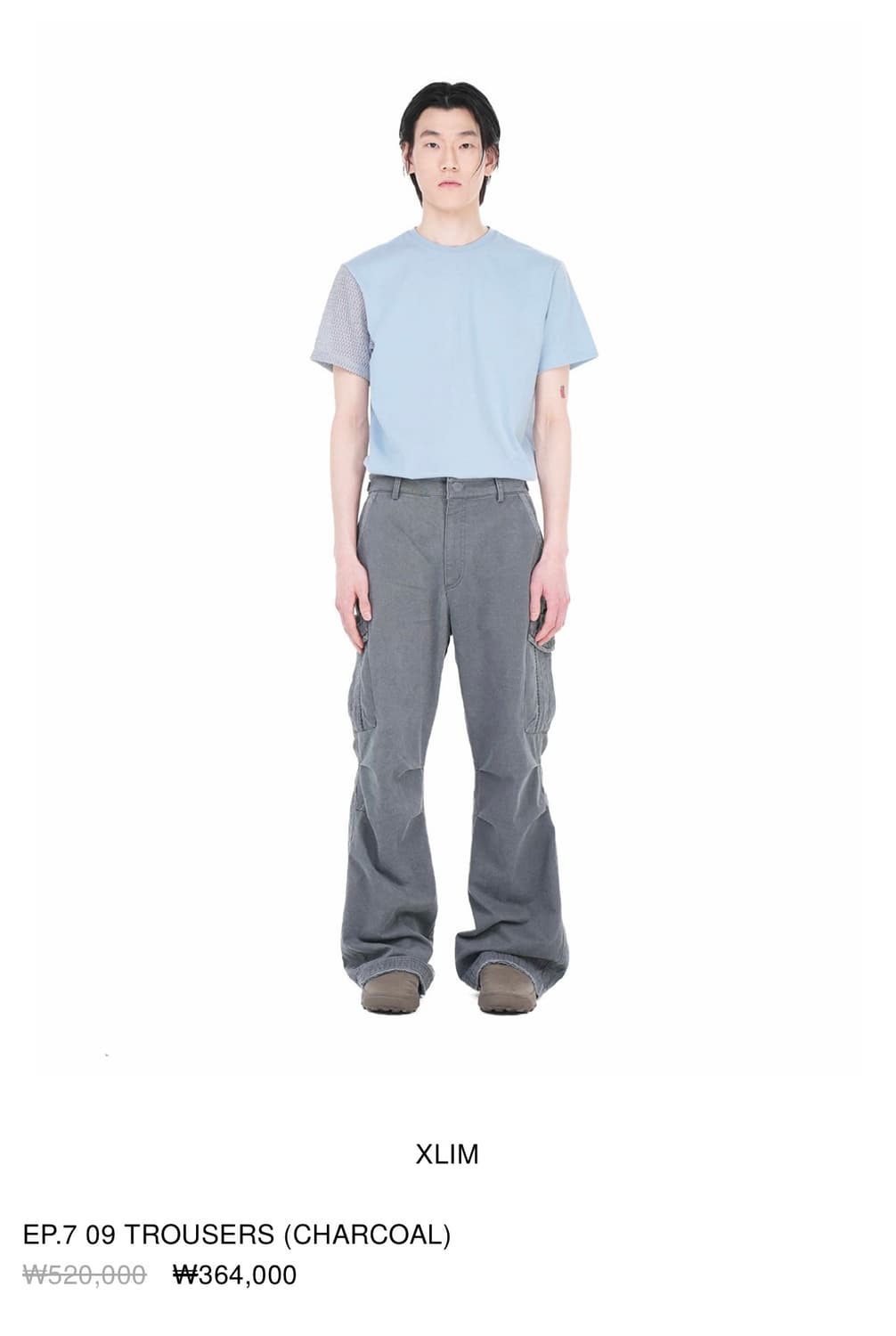 XLIM EP.7 09 차콜 카고 바지 상품이미지1