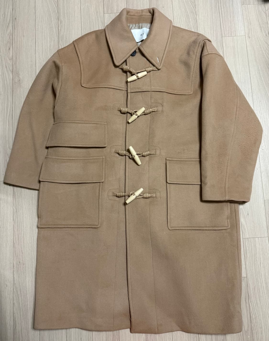 이에이 IEY Gran Duffle 코트 L 상품이미지3