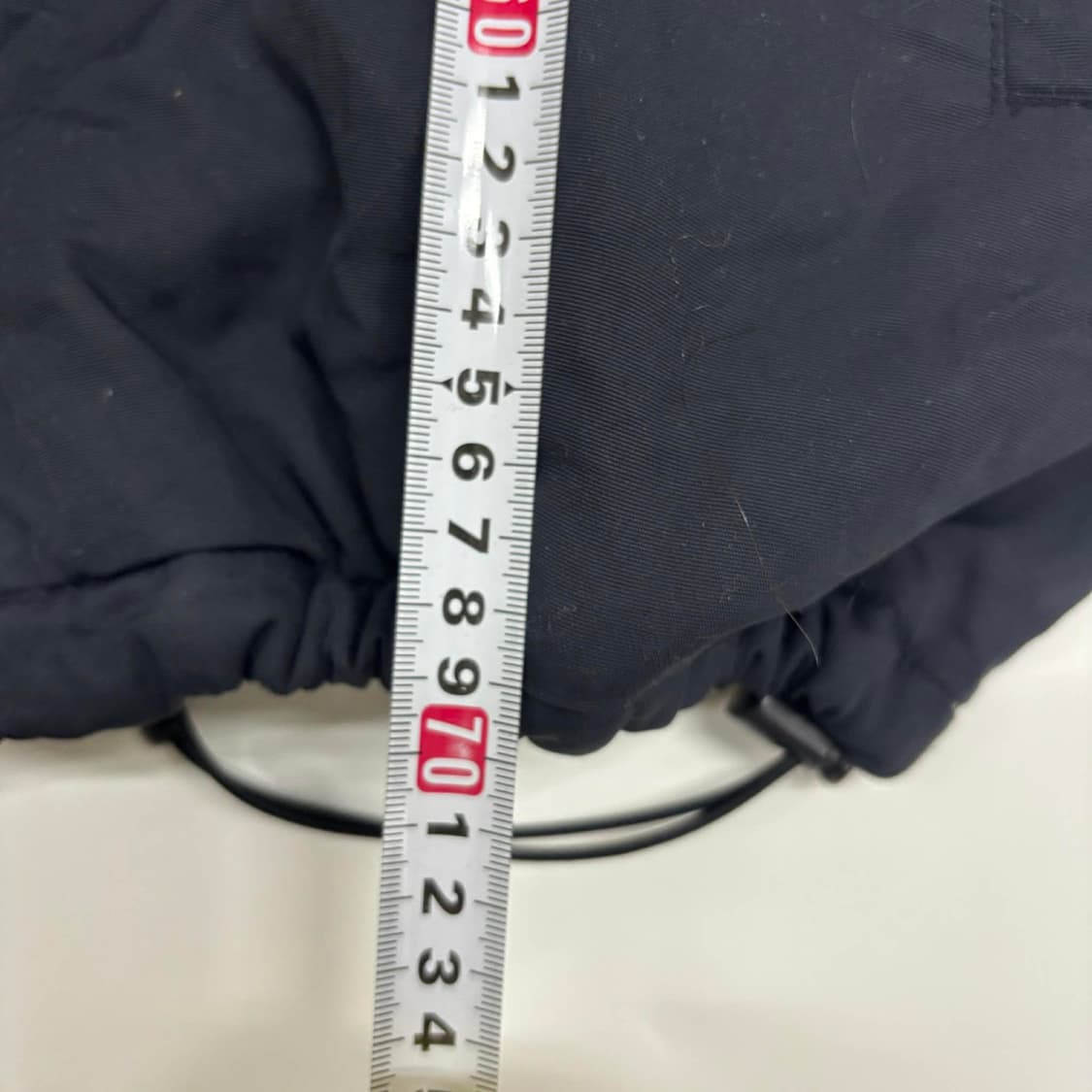 나이키 00s 핀터깔 솔로 스우시 네이비&스카이블루 올드스쿨 경량패딩 후 상품이미지6