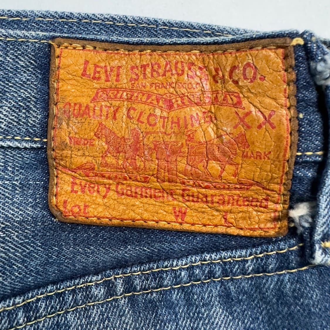 lvc 리바이스 501 데님팬츠 상품이미지2
