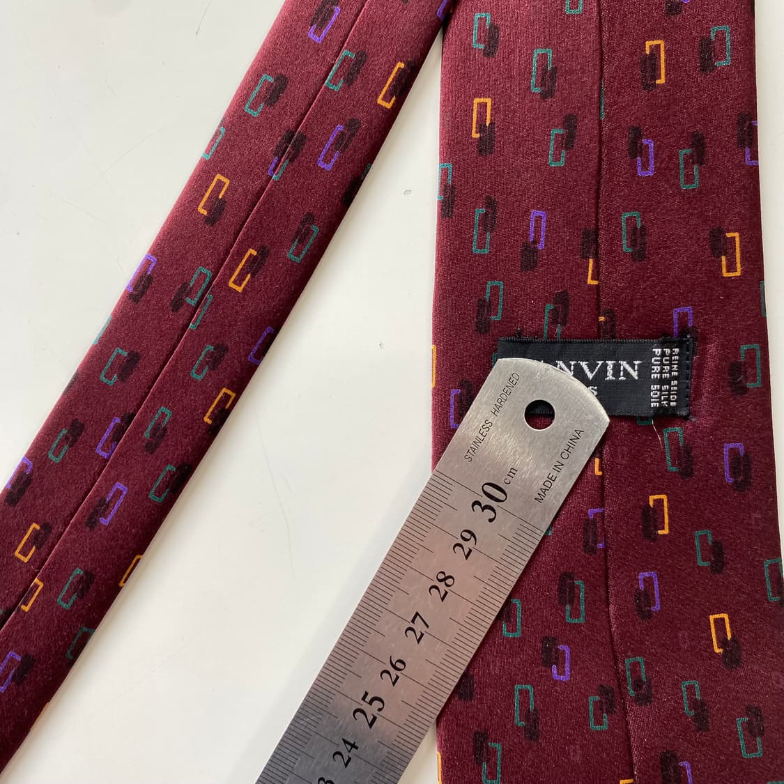 랑방 정품 명품 넥타이 (LANVIN) 8.3cm 상품이미지6