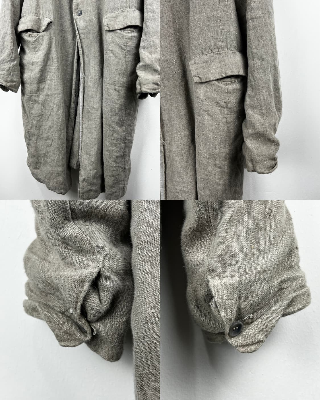 POEME BOHEMIEN 19SS LINEN LONG COAT 상품이미지9