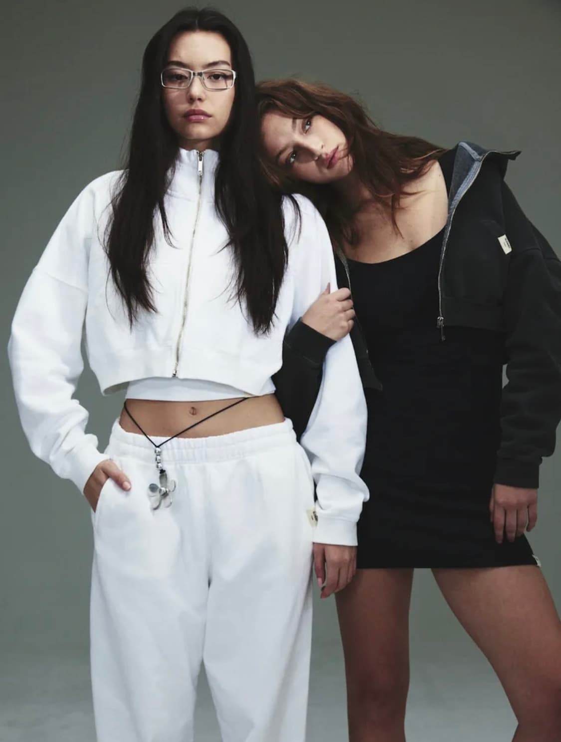 글로니 후드집업 G CLASSIC WASHED CROP ZIP UP 상품이미지2