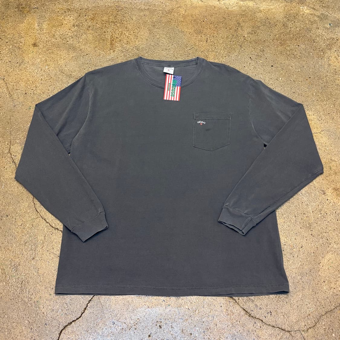 새상품 Made in USA 노아 포켓 긴팔티 릉슬리브 상품이미지1